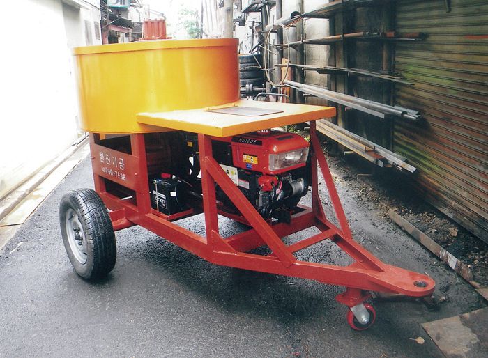 1200Ø형 이동식믹셔기(견인고리식)