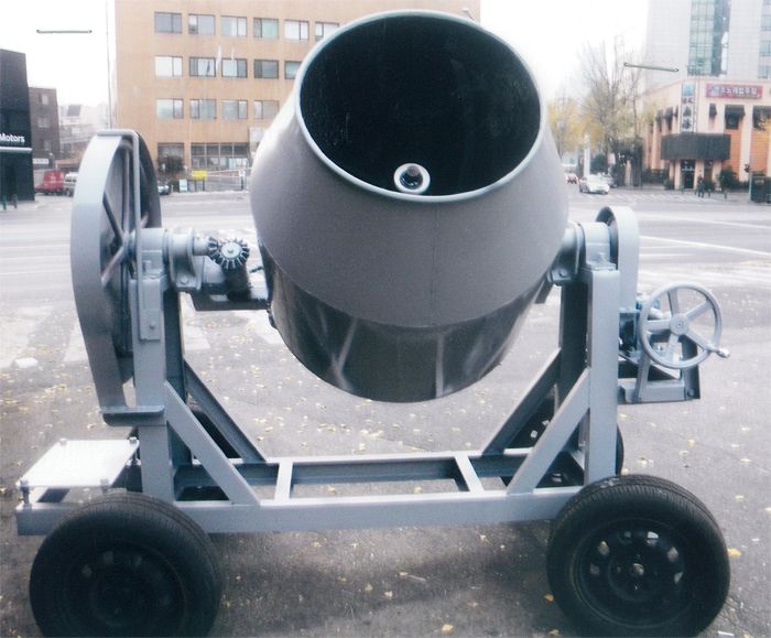 콘크리트 믹셔기 0.5㎥형